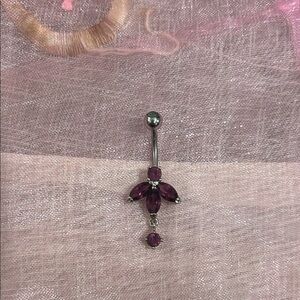 Lotus flower Belly Piercing